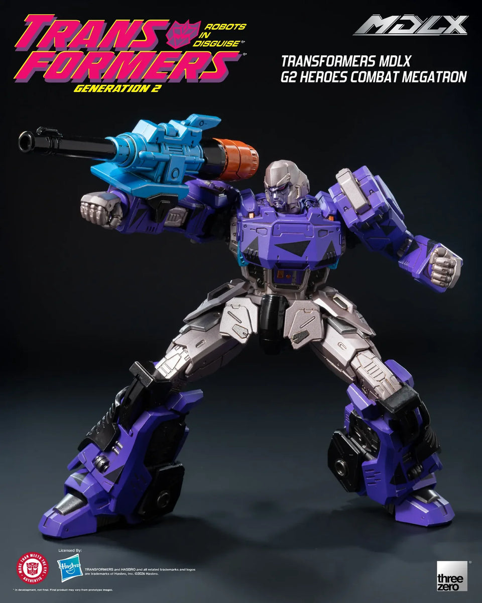 ThreeZero - Transformers - MDLX G2 Heroes Combat Megatron (SDCC