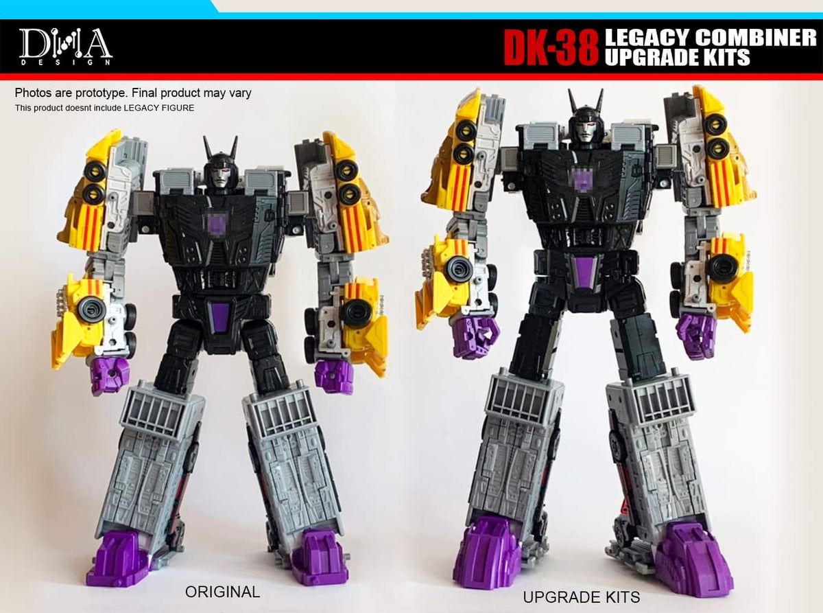 DNA Design DK-38 レガシー版メナソー　アップグレードキット DNA Designs - DK-38 - Upgrade Kit for Legacy Menasor