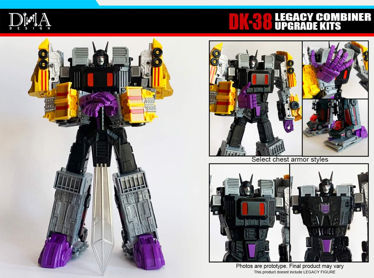 DNA Designs - DK-38 - Upgrade Kit for Legacy Menasor (Reissue