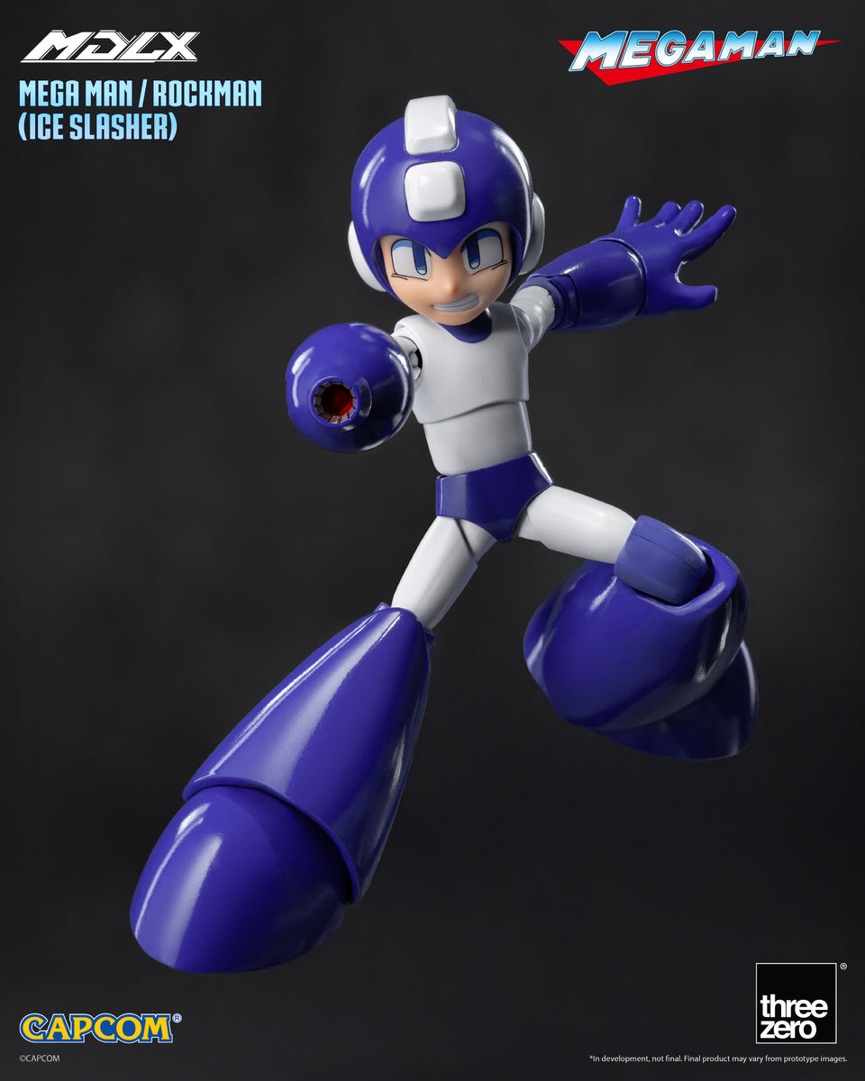 スリーゼロ MDLX ロックマン ThreeZero - MDLX Mega Man/Rockman (Ice Slasher) SDCC 2026