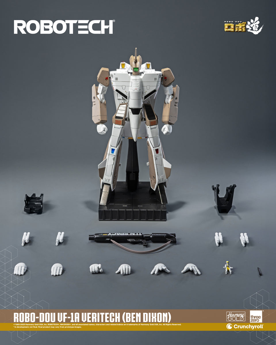ThreeZero ROBO-DOU VF‐1A Veritech (Ben Dixon) PRE-ORDER – ToyDojo
