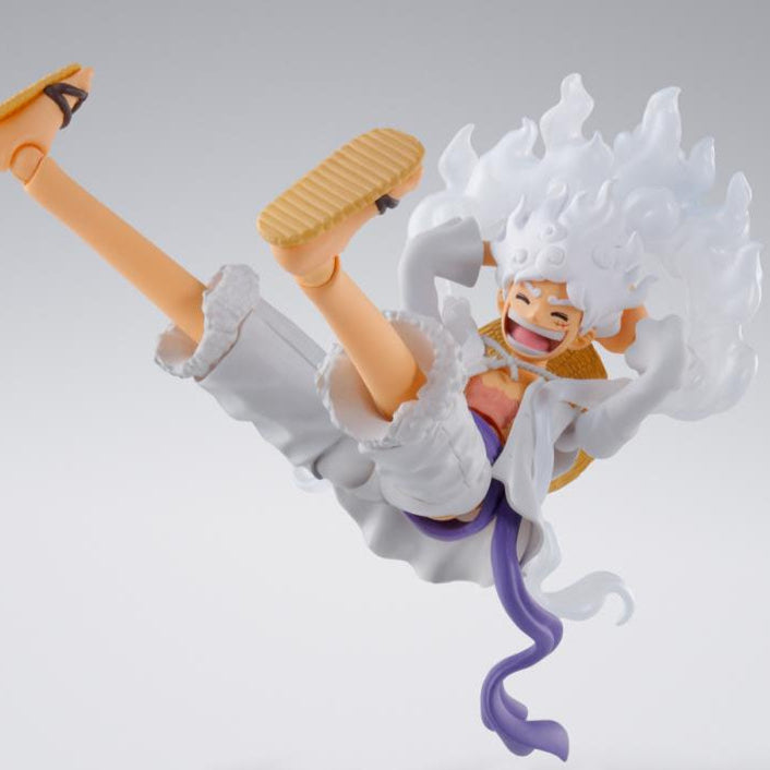 BANDAI S.H. Figuarts Monkey D. Luffy Gear 5 One Piece Action