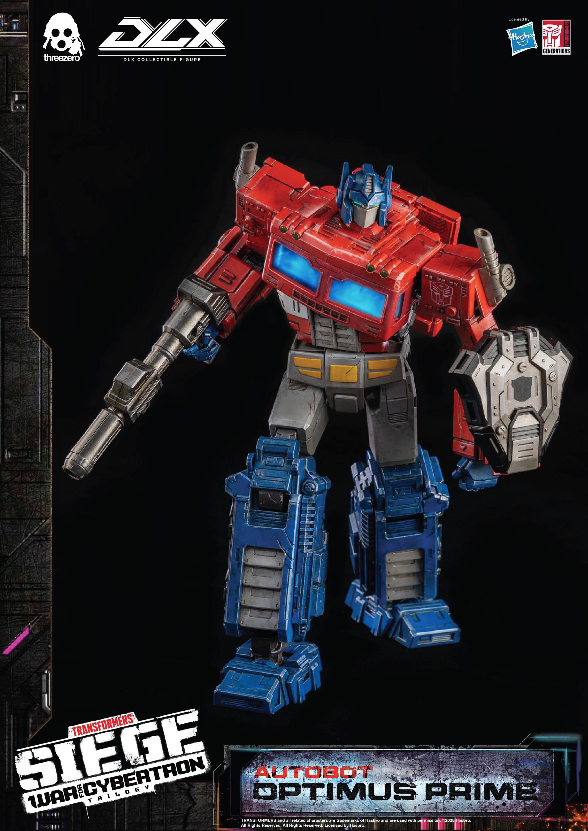 ThreeZero - Transformers: WFC Trilogy - DLX Optimus Prime (Reissue