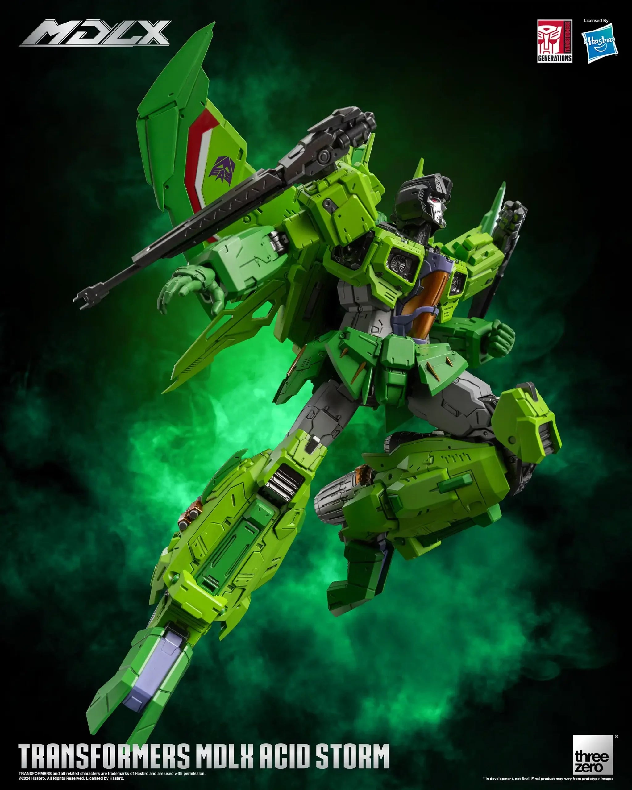 ThreeZero - Transformers - MDLX Acid Storm – ToyDojo ThreeZero - Transformers - MDLX Acid Storm – ToyDojo