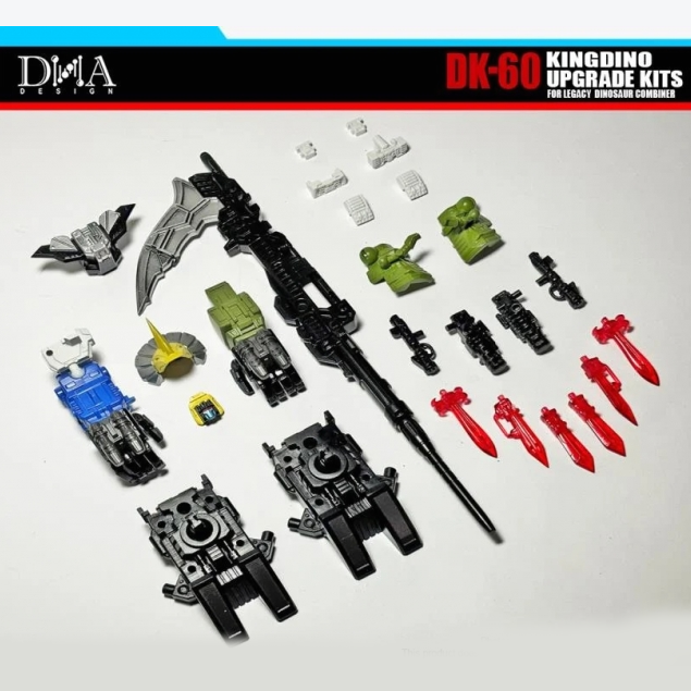 DNA Designs - DK-60 - Upgrade Kit for Legacy United Dinoking – ToyDojo