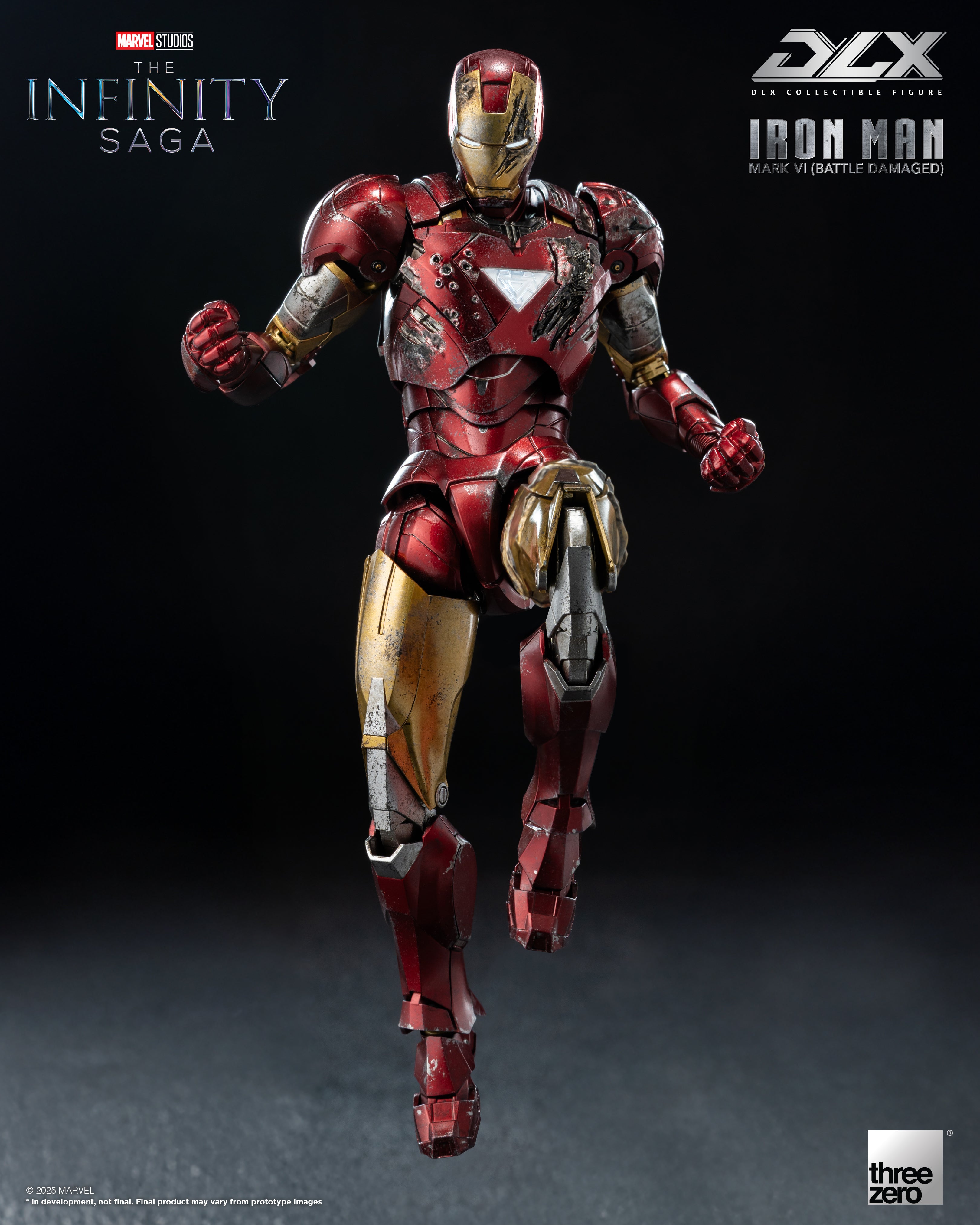 ThreeZero - The Infinity Saga - DLX Iron Man Mark 6 (Battle