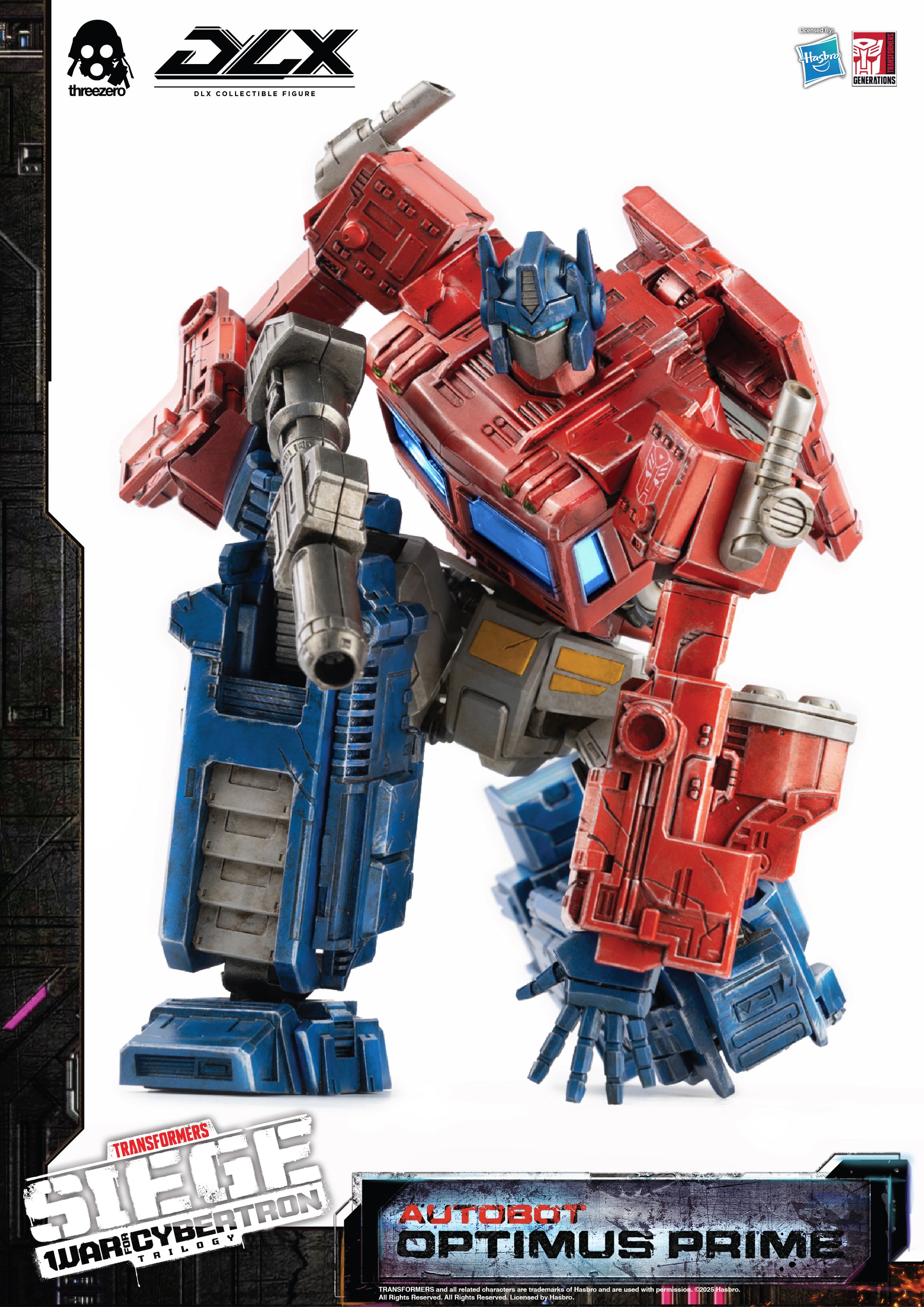 ThreeZero - Transformers: WFC Trilogy - DLX Optimus Prime (Reissue