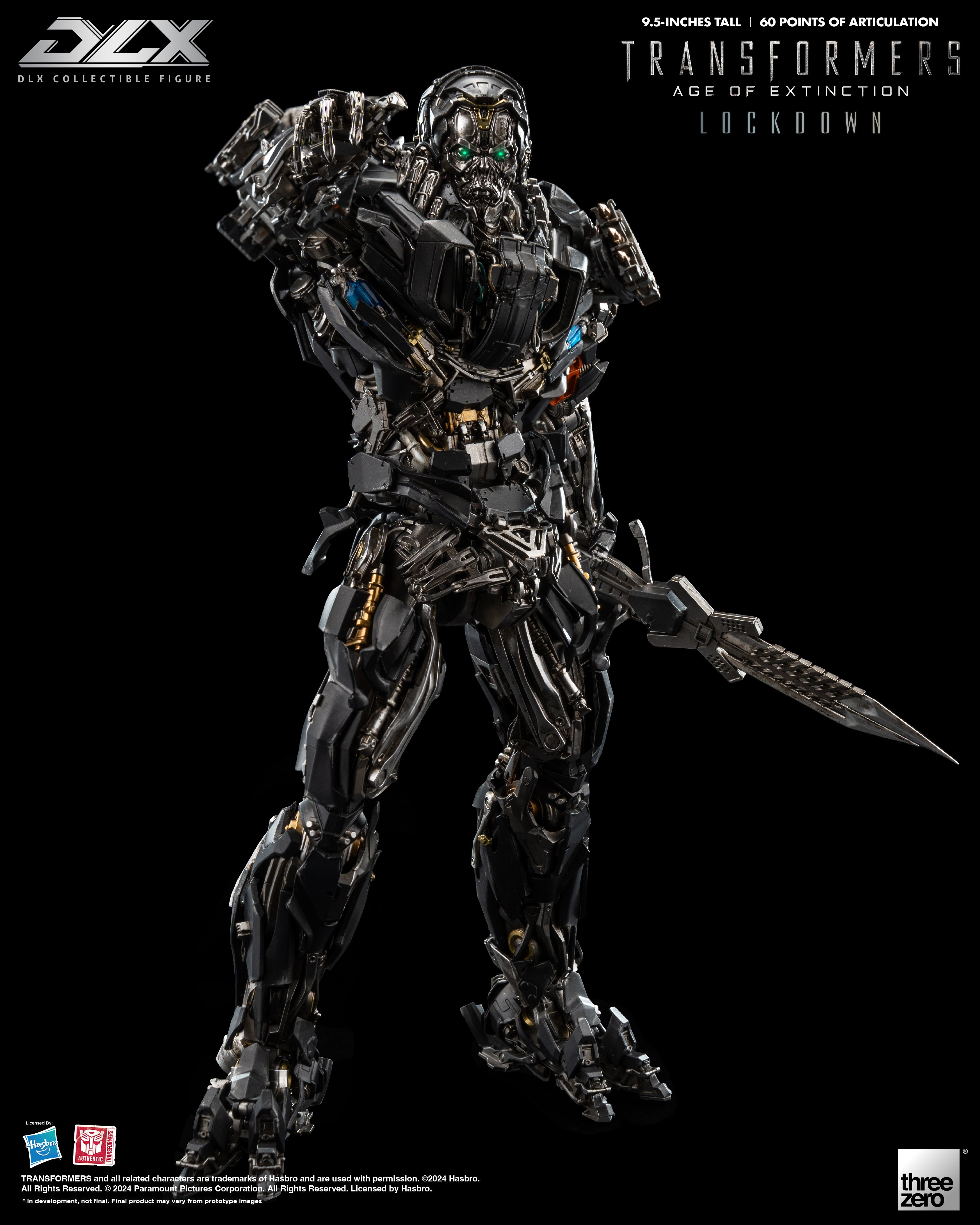 ThreeZero - Transformers - DLX Lockdown (Age of Extinction) – ToyDojo