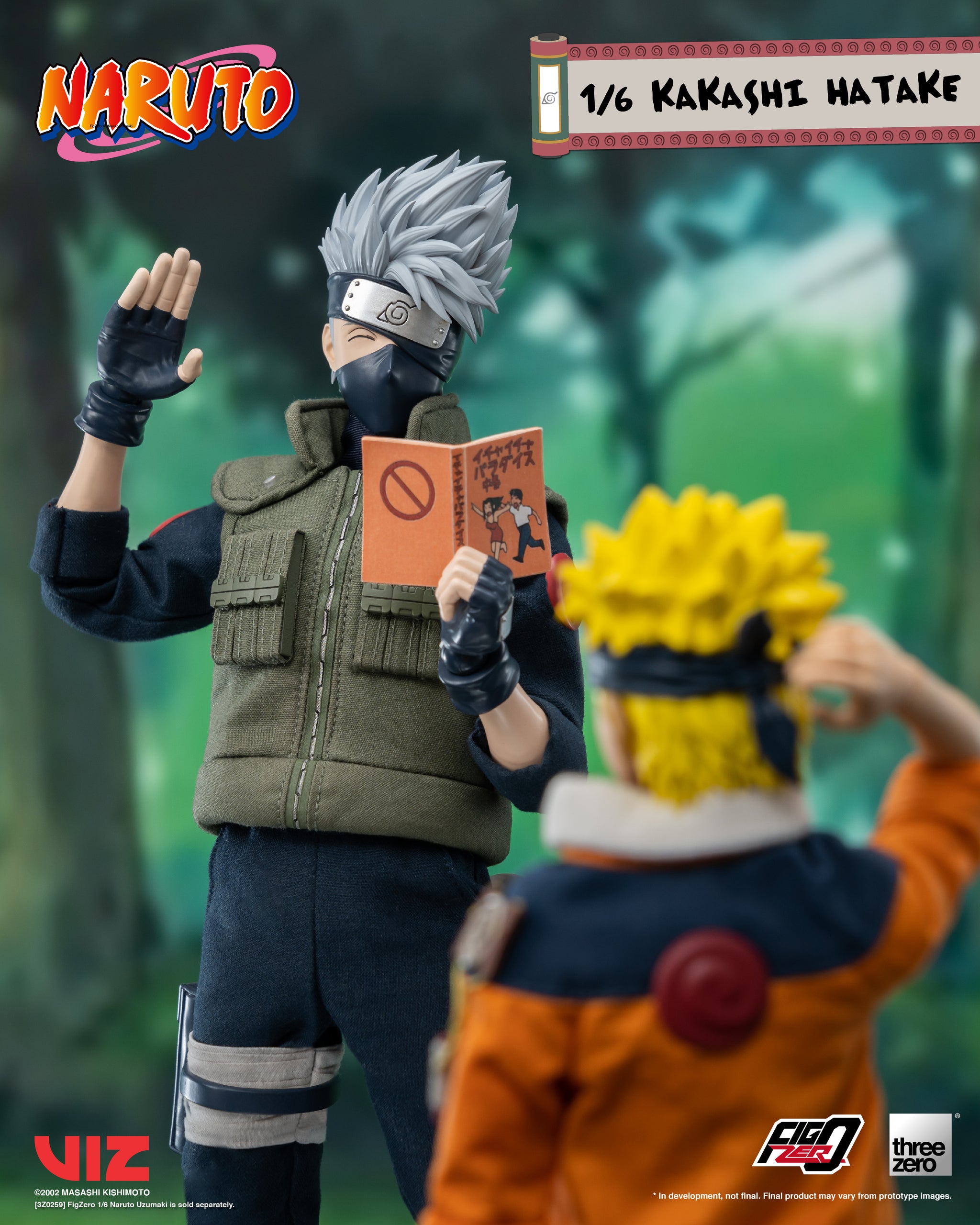 Threezero high quality Naruto Uzumaki 1/6 scale figure