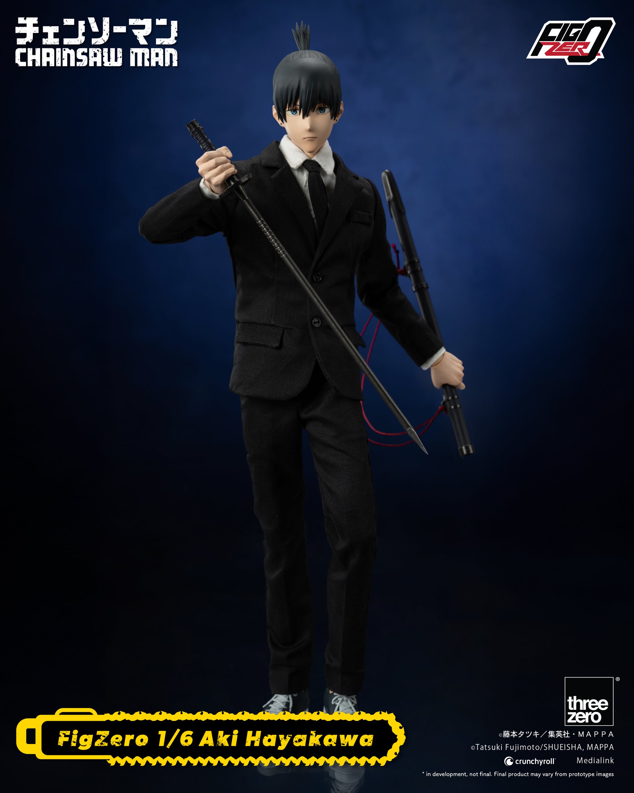 Threezero 1/6 Scale Figure - Chainsaw Man - Aki Hayakawa – ToyDojo