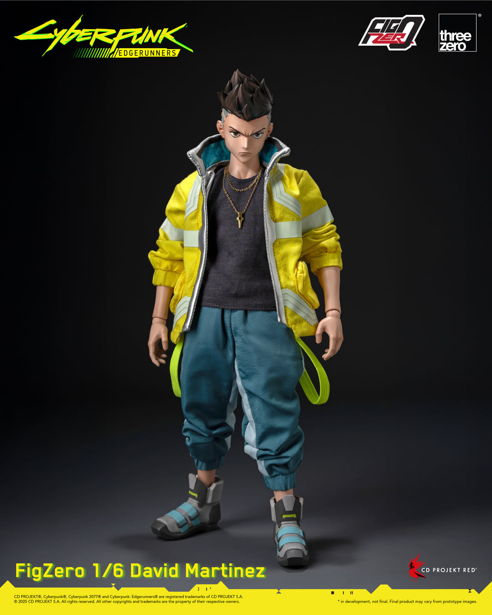 Threezero 1/6 Scale Figure - Cyberpunk Edgerunners - David Martinez ...