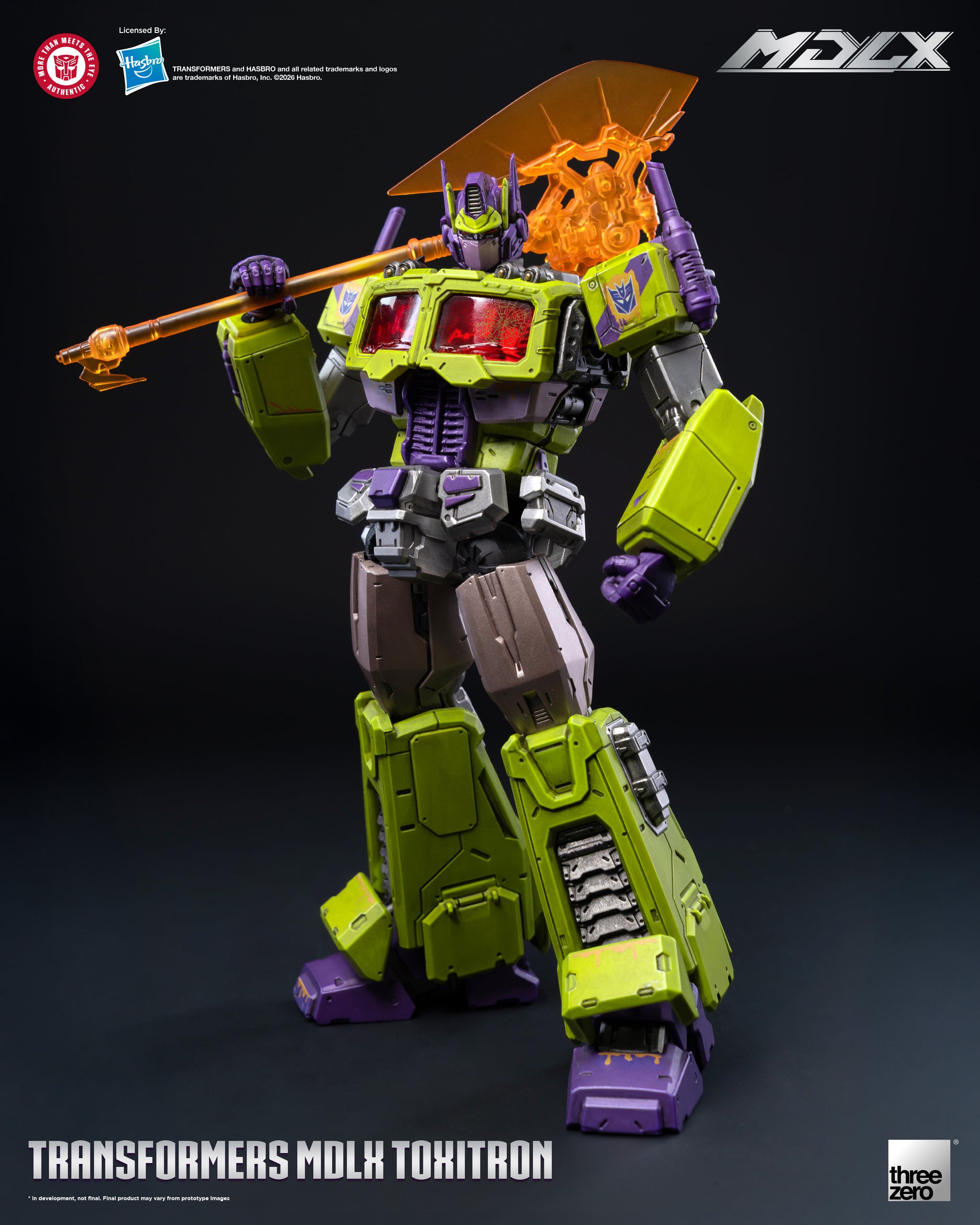 ThreeZero - Transformers - MDLX Toxitron (Exclusive) – ToyDojo