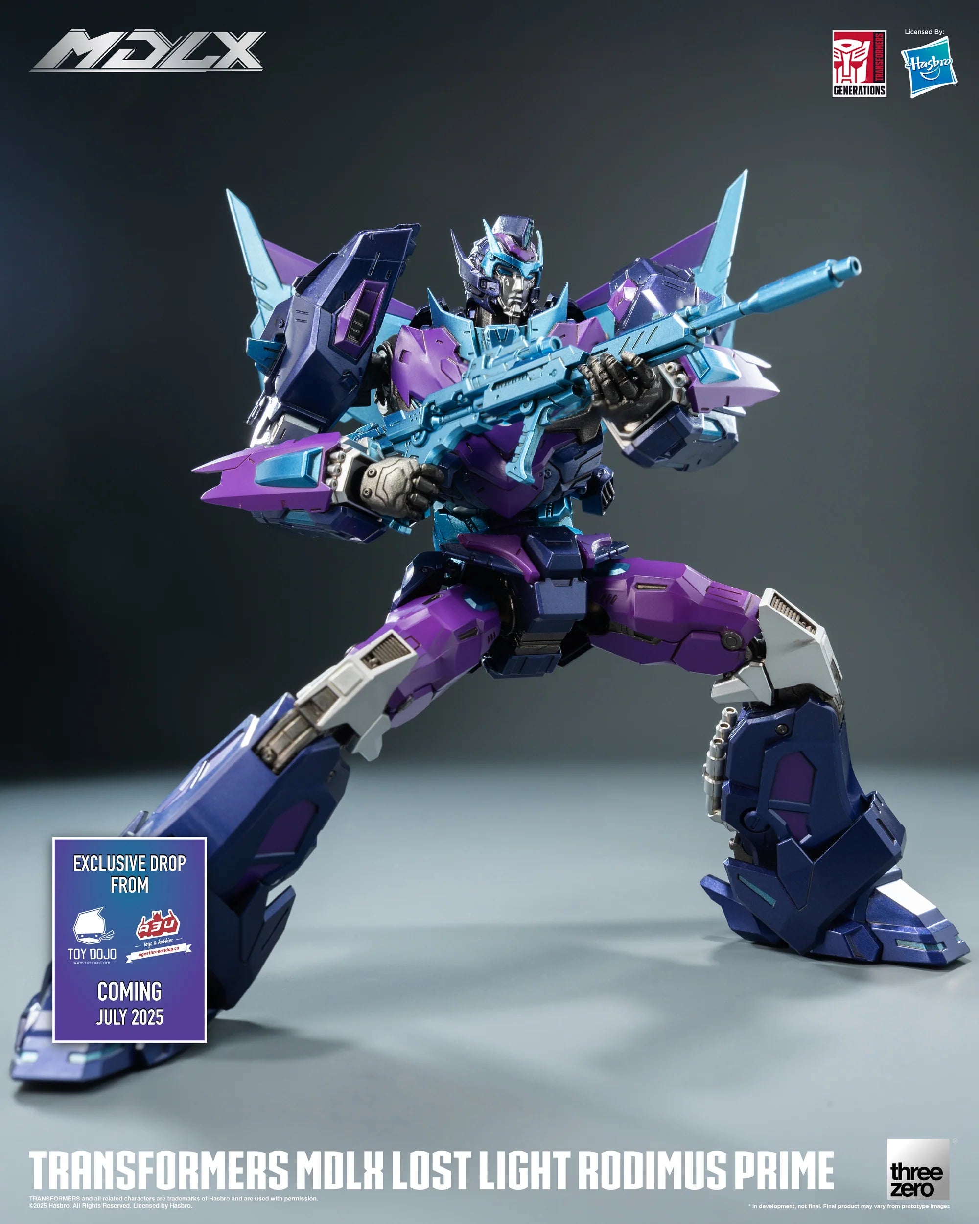 ThreeZero - Transformers - MDLX Lost Light Rodimus Prime ThreeZero - Transformers - MDLX Lost Light Rodimus Prime