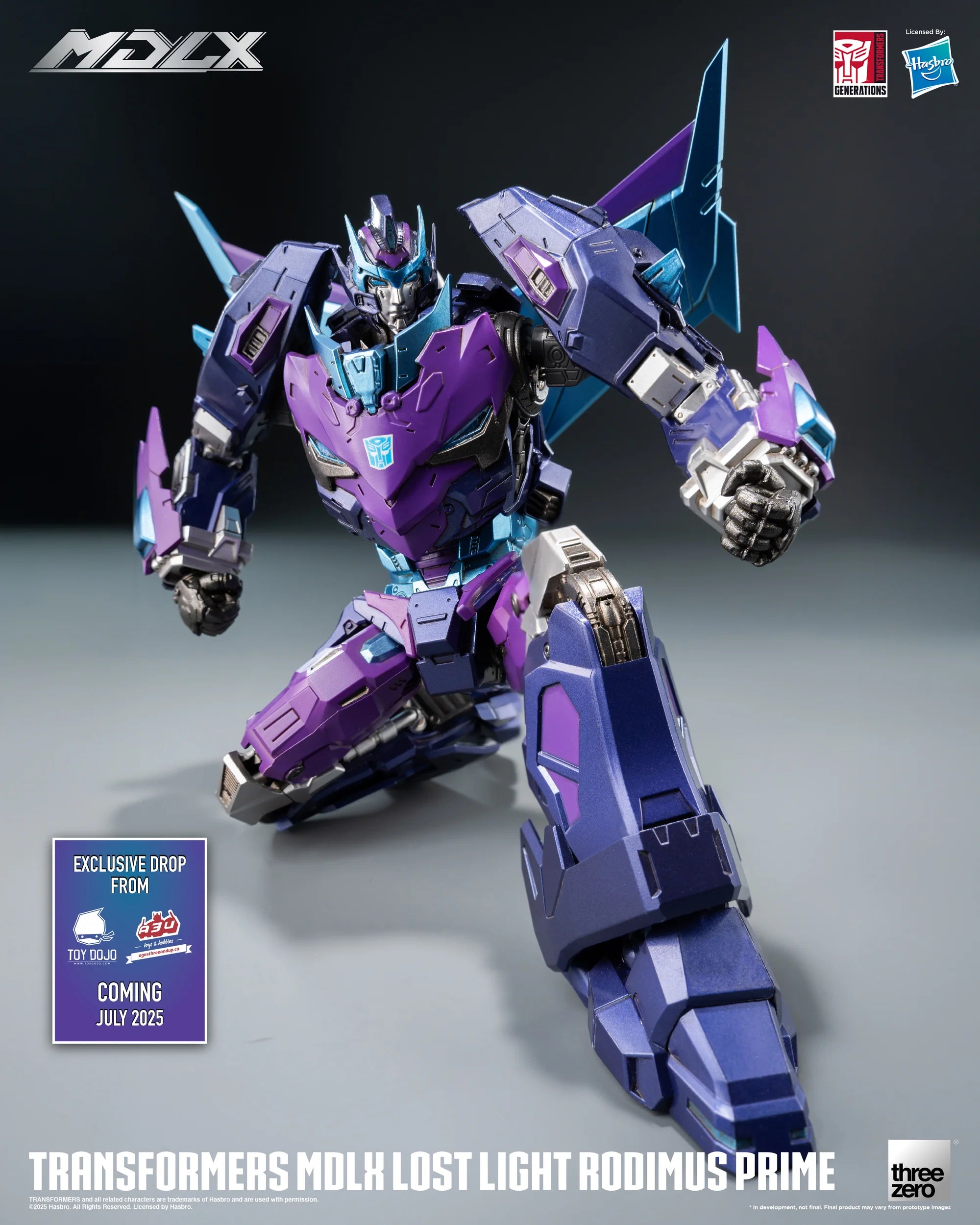 ThreeZero - Transformers - MDLX Lost Light Rodimus Prime