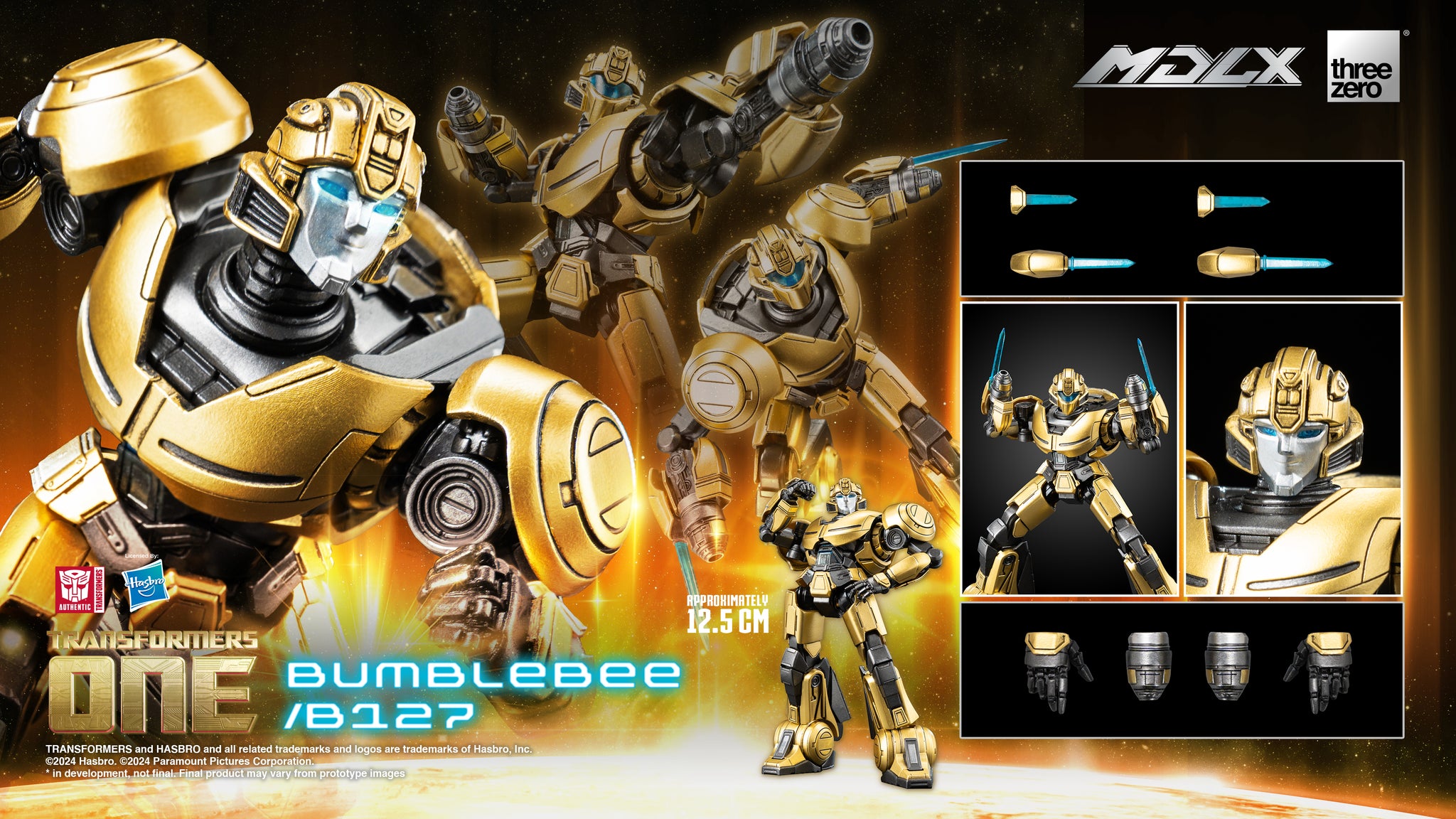 ThreeZero - Transformers One - MDLX Bumblebee/B127 – ToyDojo