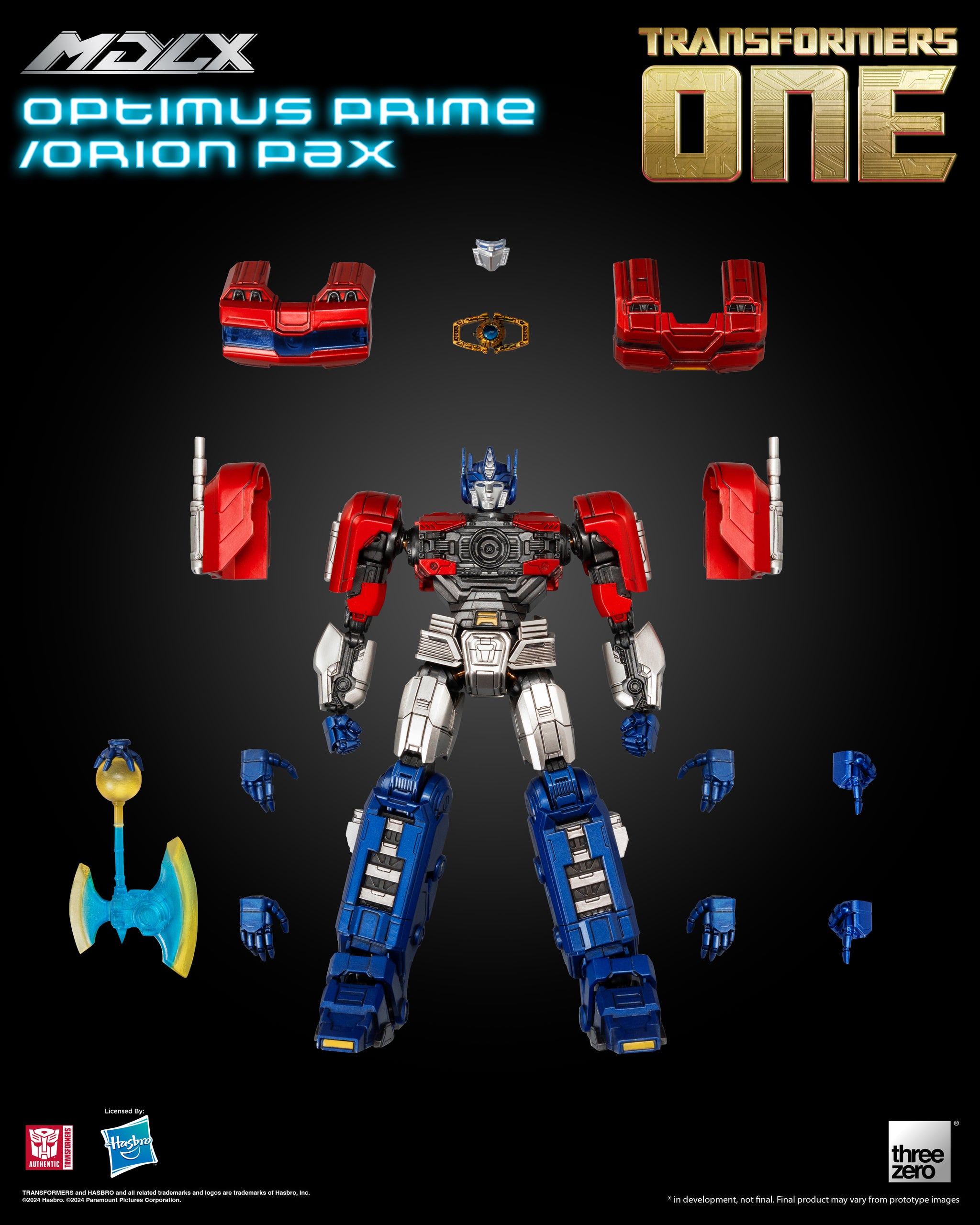 ThreeZero - Transformers One - MDLX Optimus Prime/Orion Pax – ToyDojo