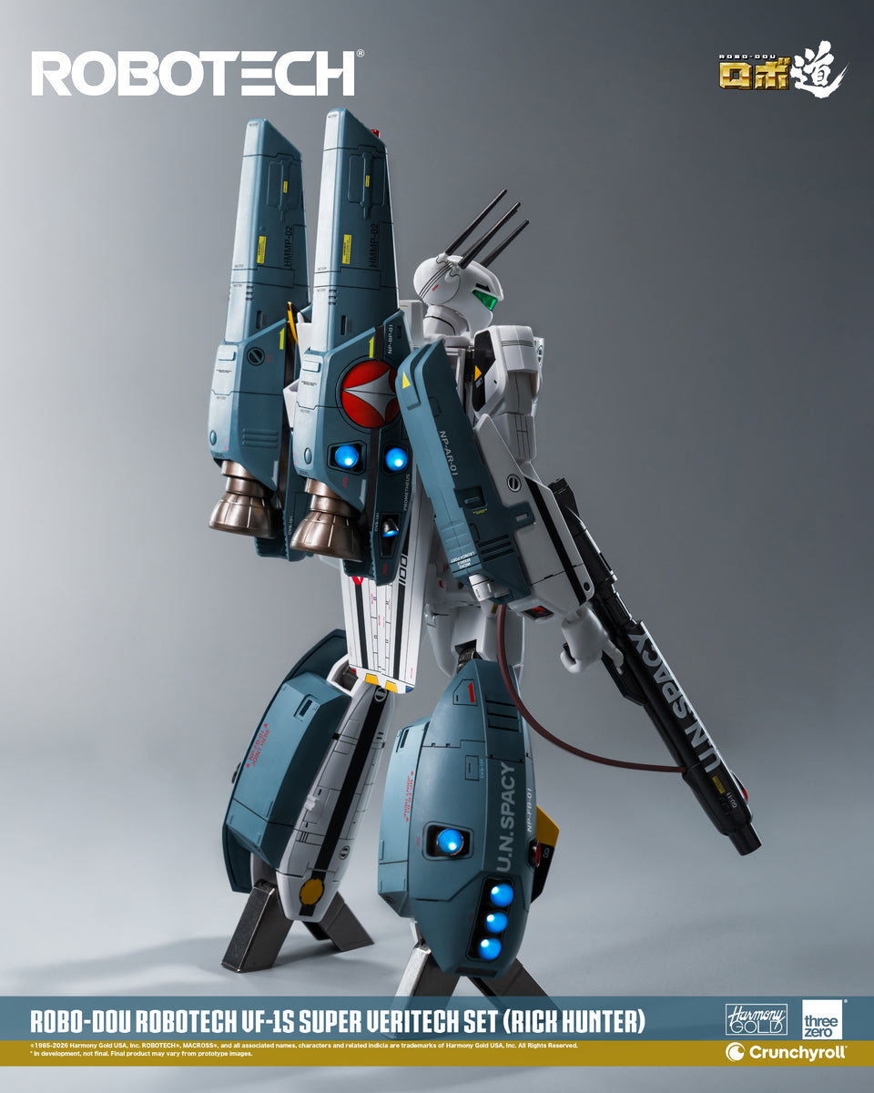 ThreeZero ROBO-DOU VF‐1S Super Veritech Set (Rick Hunter) PRE-ORDER ...