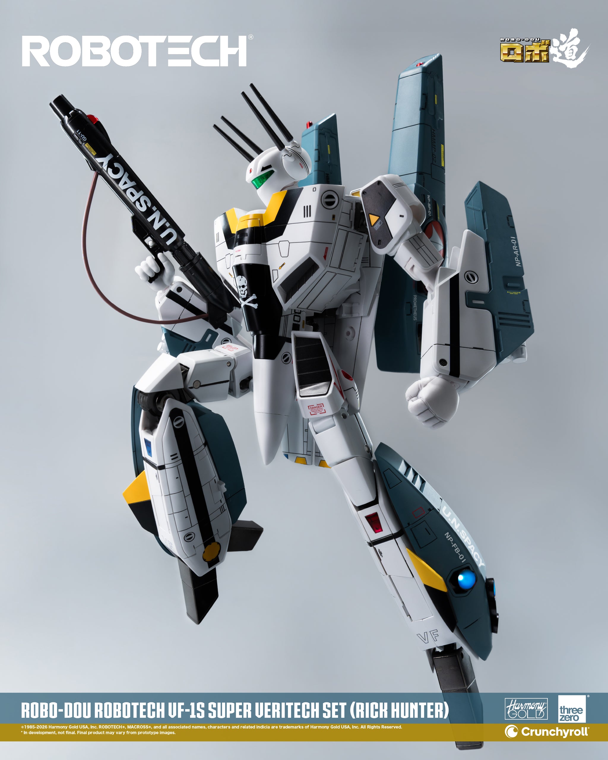 ポニ太郎① ThreeZero ROBO-DOU VF‐1S Super Veritech Set (Rick Hunter) PRE