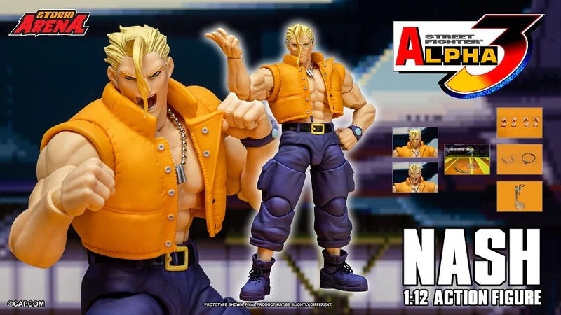 Storm Collectibles Street Fighter Alpha 3 Storm Arena - Nash (EVO Storm Collectibles Street Fighter Alpha 3 Storm Arena - Nash (EVO