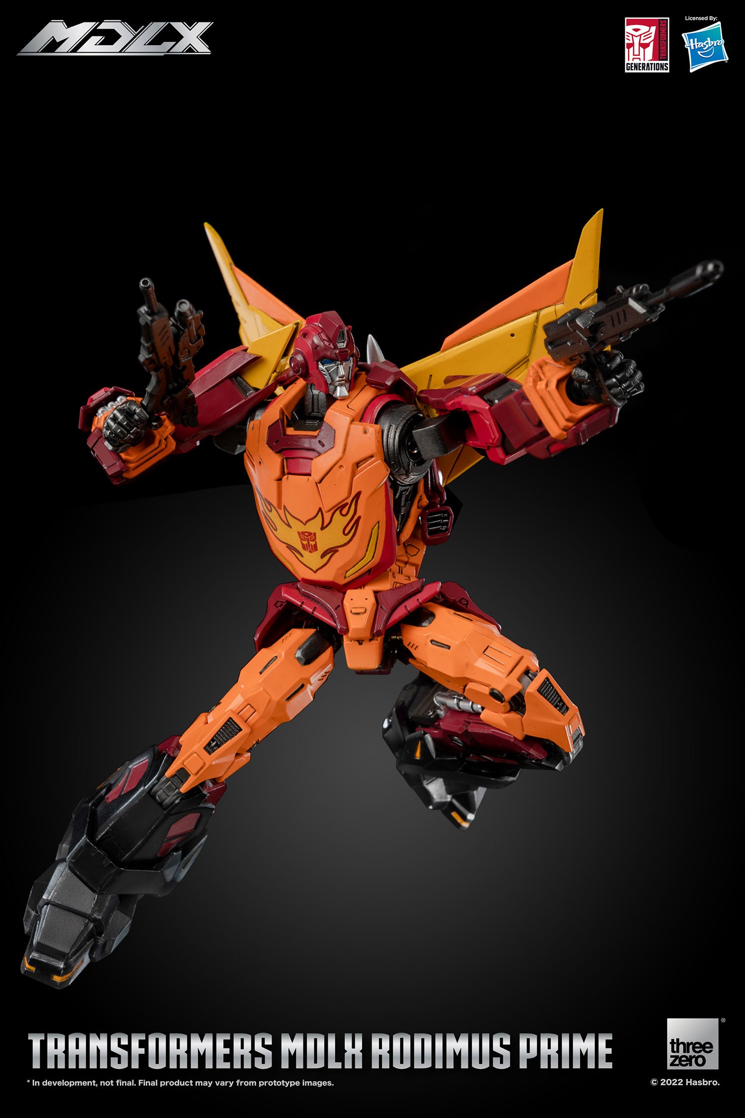 ThreeZero - Transformers - MDLX Rodimus Prime (Reissue) – ToyDojo