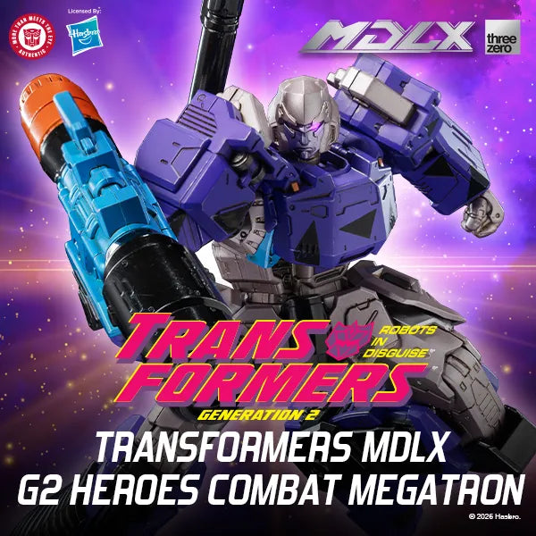 ThreeZero - Transformers - MDLX G2 Heroes Combat Megatron (SDCC ThreeZero - Transformers - MDLX G2 Heroes Combat Megatron (SDCC