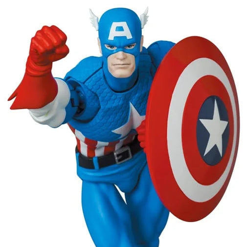 アメコミ MAFEX CAPTAIN AMERICA COMIC Ver. u Marvel MAFEX No.217 Captain America (Comic Ver.) – ToyDojo