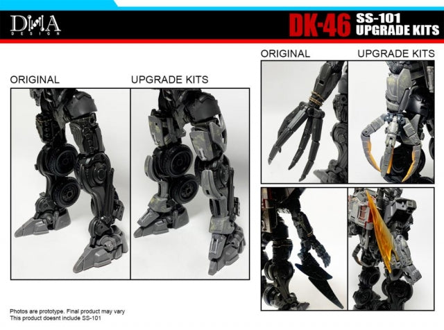 dna dk-46 スカージ　アドオン　トランスフォーマー DNA Designs - DK-46 - Upgrade Kit for Transformers Studio Series