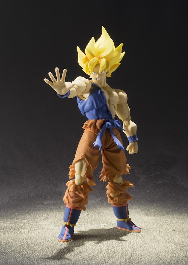 New Bandai S.h.figuarts Dragon Ball Z Super Saiyan Son Goku