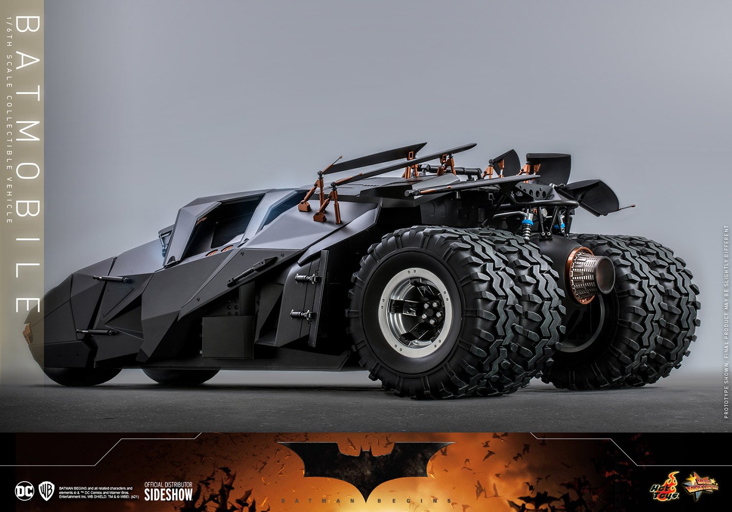 Hot Wheels DC Universe Armored Batman Deluxe Vehicle 