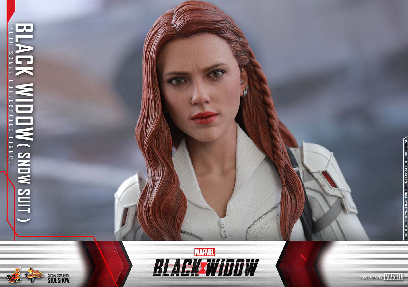 Hot Toys 1/6 Black Widow Snow Suit Figure Hot Toys 1/6 Black Widow Snow Suit Figure