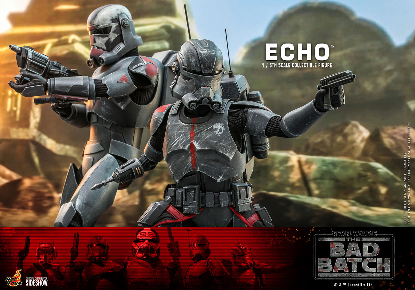 Hot Toys - Echo Sixth Scale Figure (Star Wars: The Bad Batch