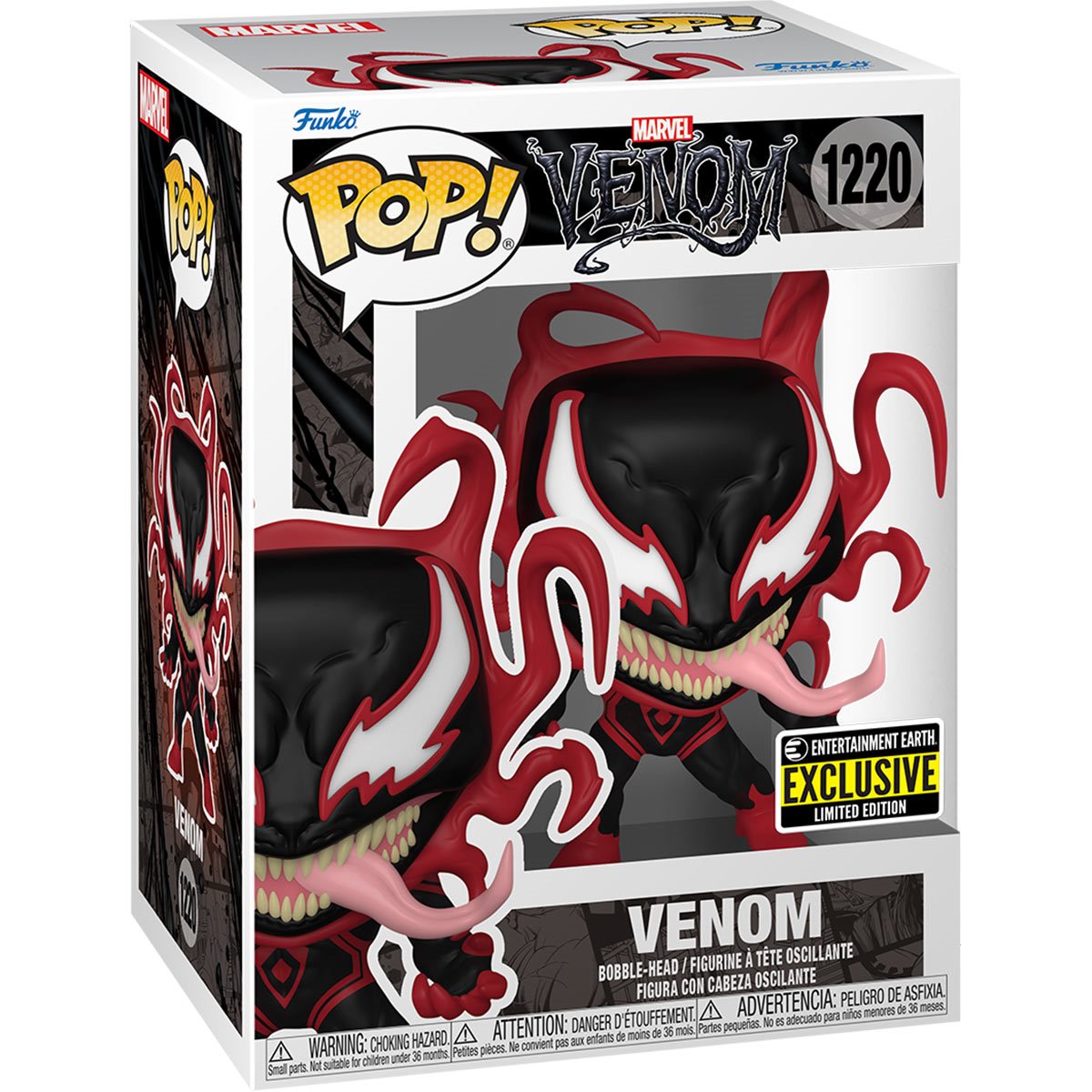 Funko Pop マーベル　ヴェノム　カーネイジ　コミコン限定 Funko Pop! Marvel: Venom - Carnage Bobblehead - 2021 Fall