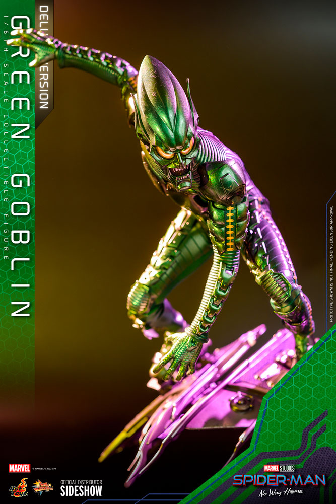 Hot Toys Movie Masterpiece 1/6 Scale Figure - Green Goblin Deluxe Vers ...