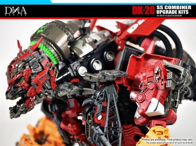 DNA Designs - DK-20 - Studio Series Combiner Devastator Upgrade