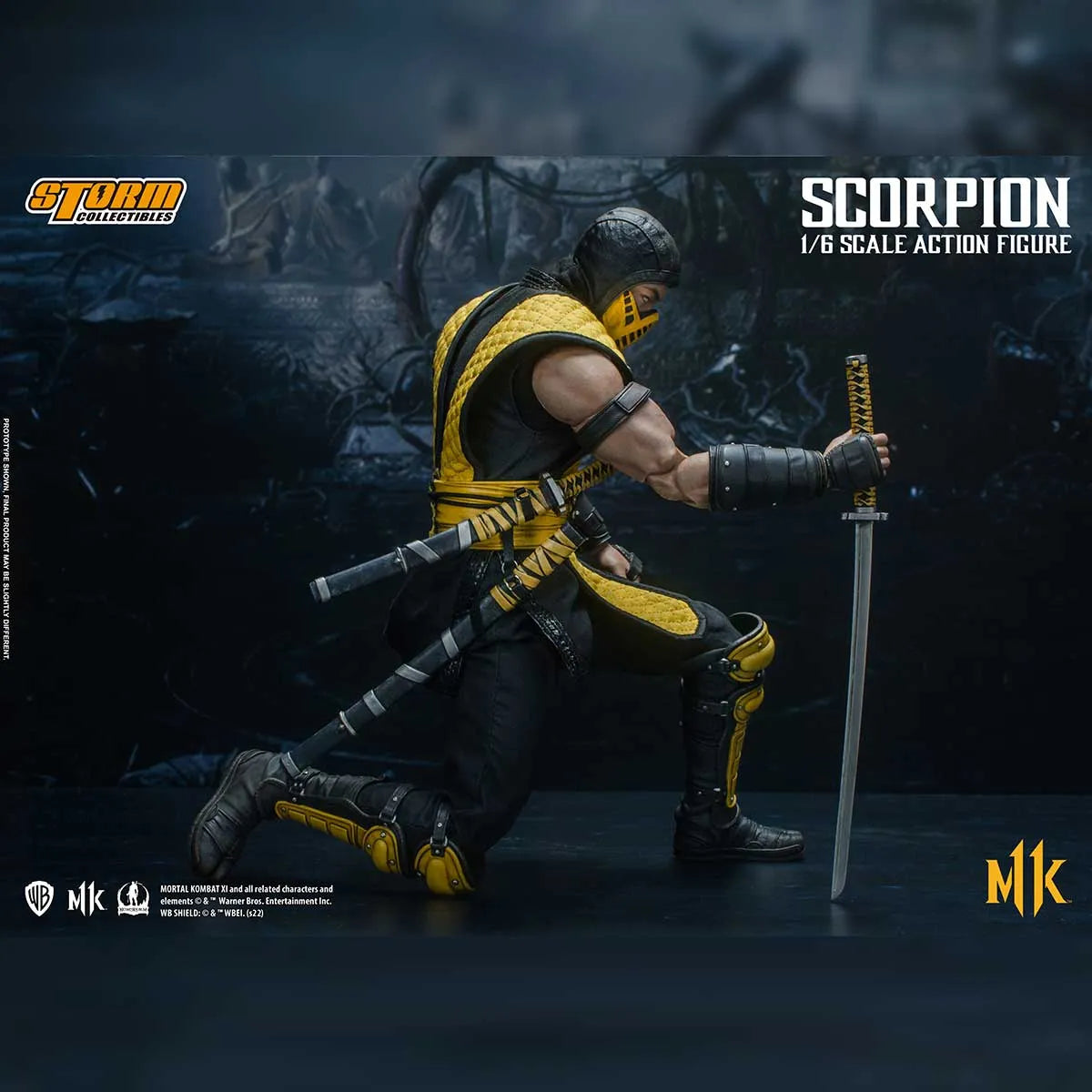 Storm Collectibles - Mortal Kombat 11 - Scorpion 1/6 Action Figure (KLASSIC)