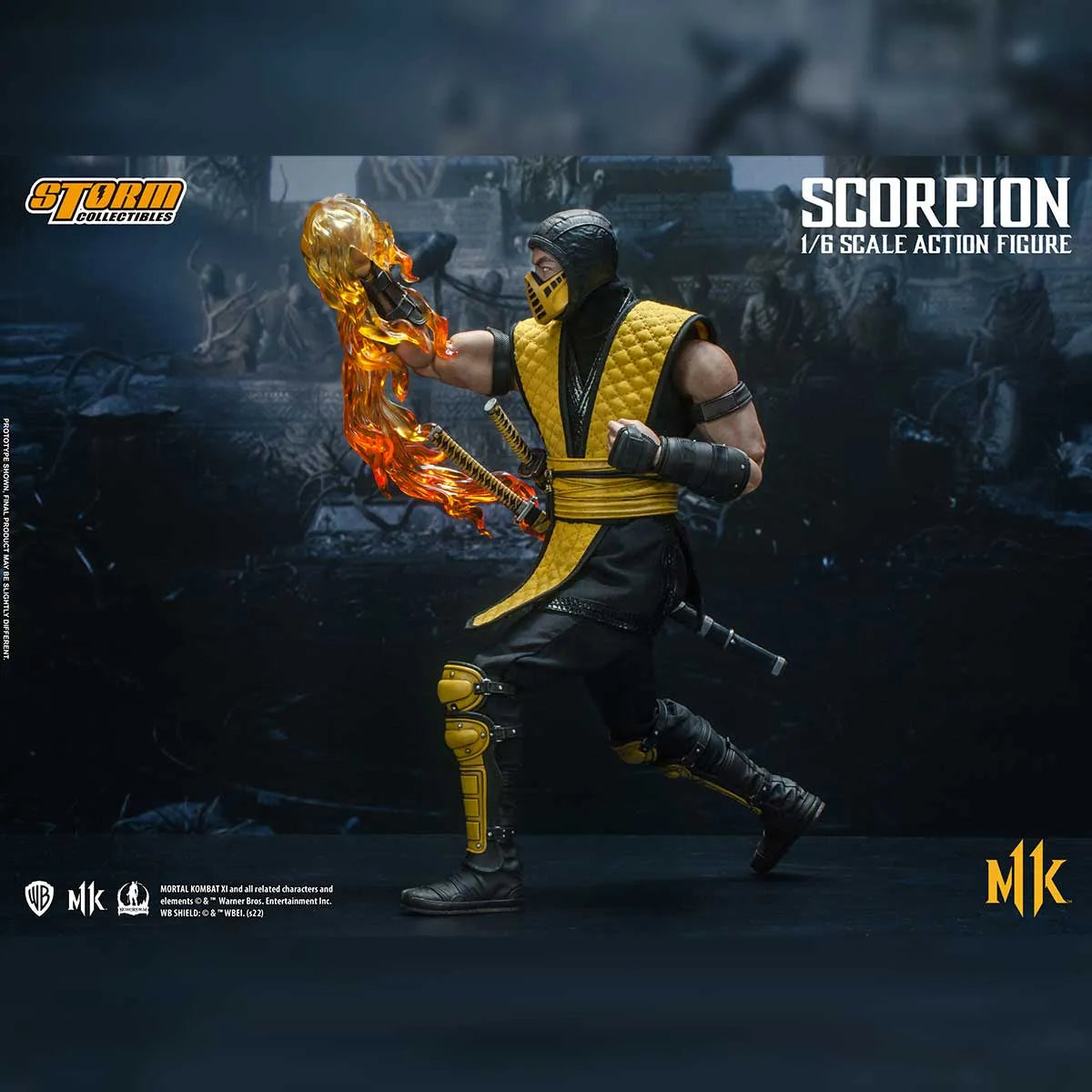 Storm Collectibles - Mortal Kombat 11 - Scorpion 1/6 Action Figure