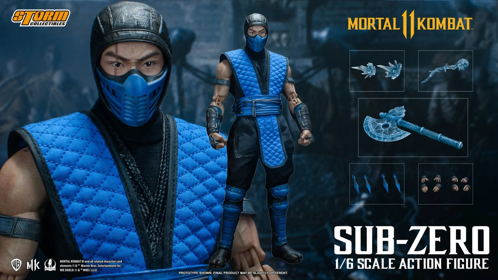 Storm Collectibles - Mortal Kombat 11 - Sub-Zero 1/6 Action Figure 