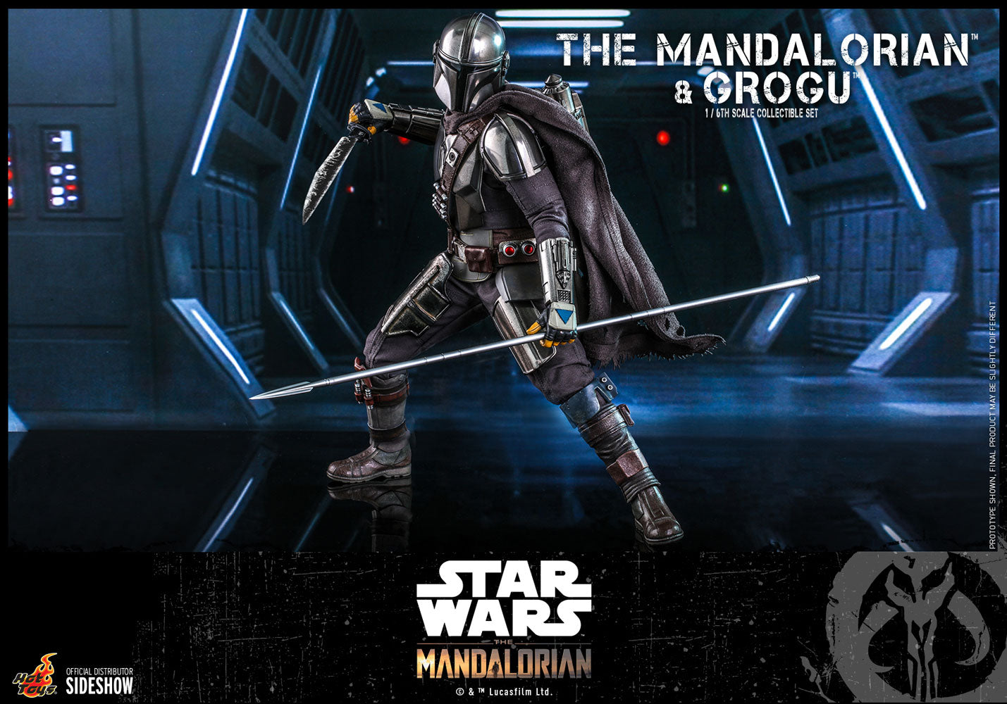 Figurines interactives 30 cm The Mandalorian et Grogu - Star Wars