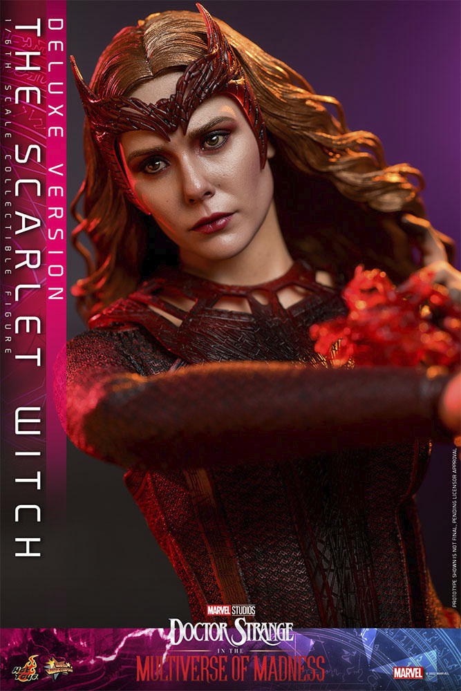 Rubie’s Scarlet Witch Deluxe Kostüm – Doctor Strange Multiverse Of Madness – Offiziell Lizenziert Rubie’s Scarlet Witch Deluxe Kostüm – Doctor Strange Multiverse Of Madness – Offiziell Lizenziert